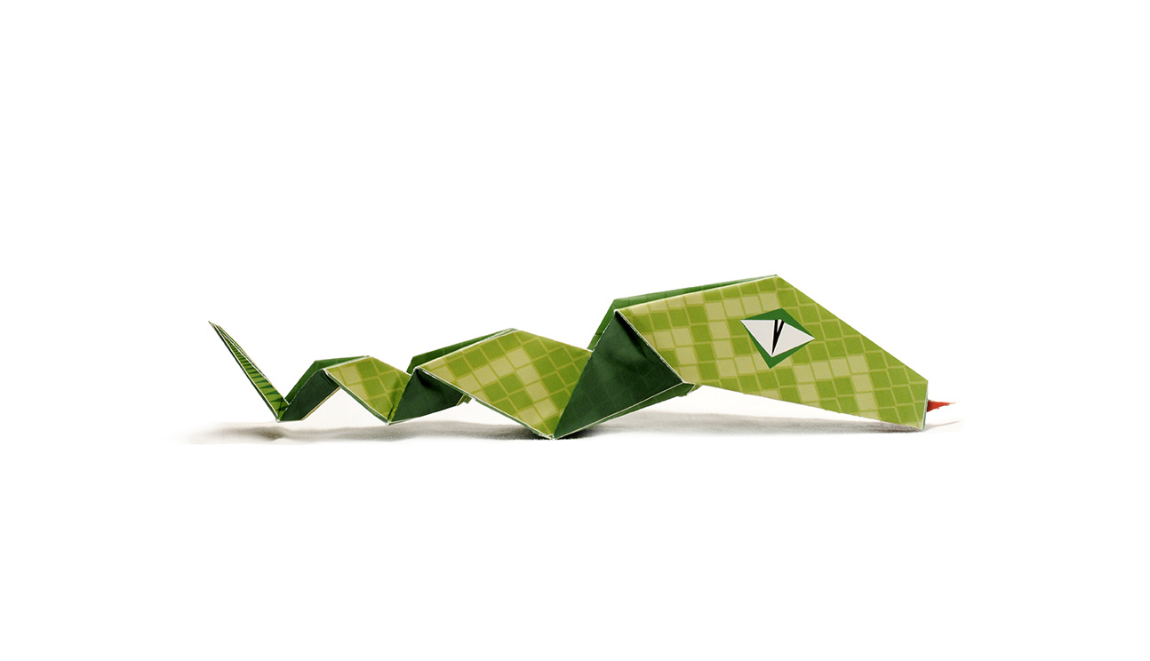 serpente-origami